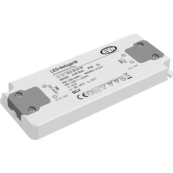 EVN-Lichttechnik LED-Netzgerät 24VDC 0-20W IP21 SLK202420